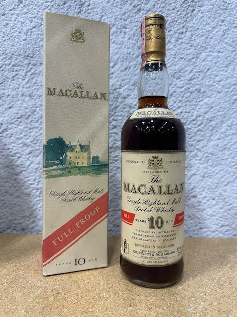 Macallan Full Proof Sherry Oak 1980s