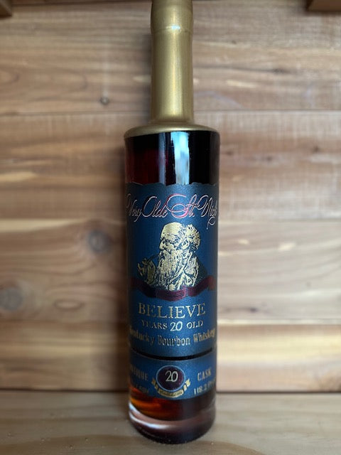 Very Olde St. Nick "Believe" 20 year Single Barrel Kentucky Bourbon