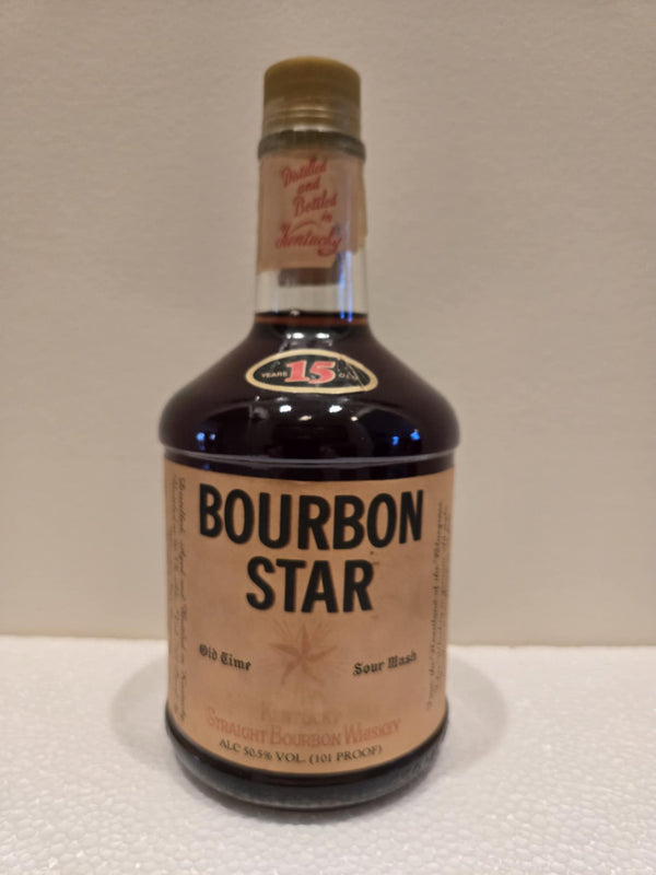 Bourbon Star 15 year 101 proof 1990s