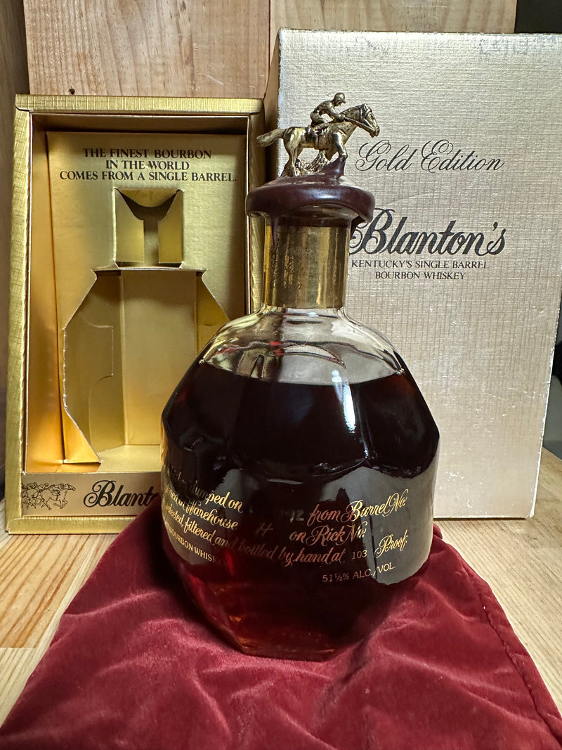 Blanton's Gold First Release 1992 Gift Box