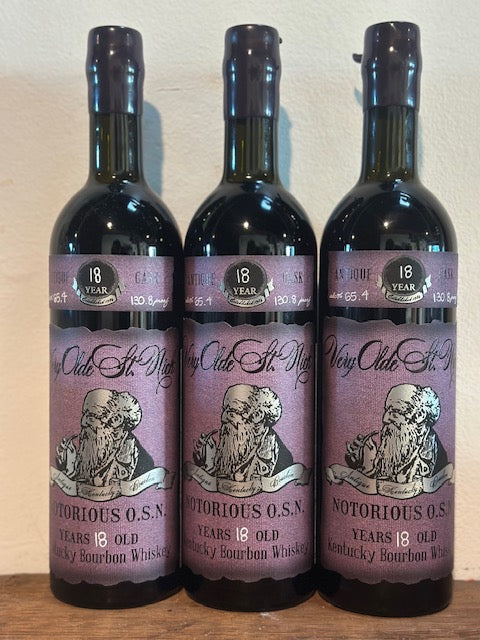 Very Olde St. Nick 18 year 130.8pf "Notorious" (3-Pack)