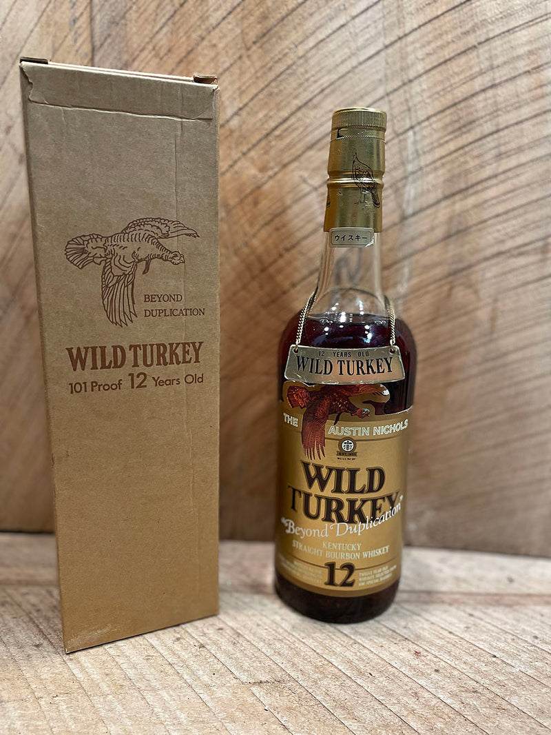 Wild Turkey 12 year 101pf circa 1989