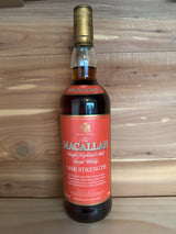 Macallan Cask Strength Sherry Oak 58.2% circa early 2000s