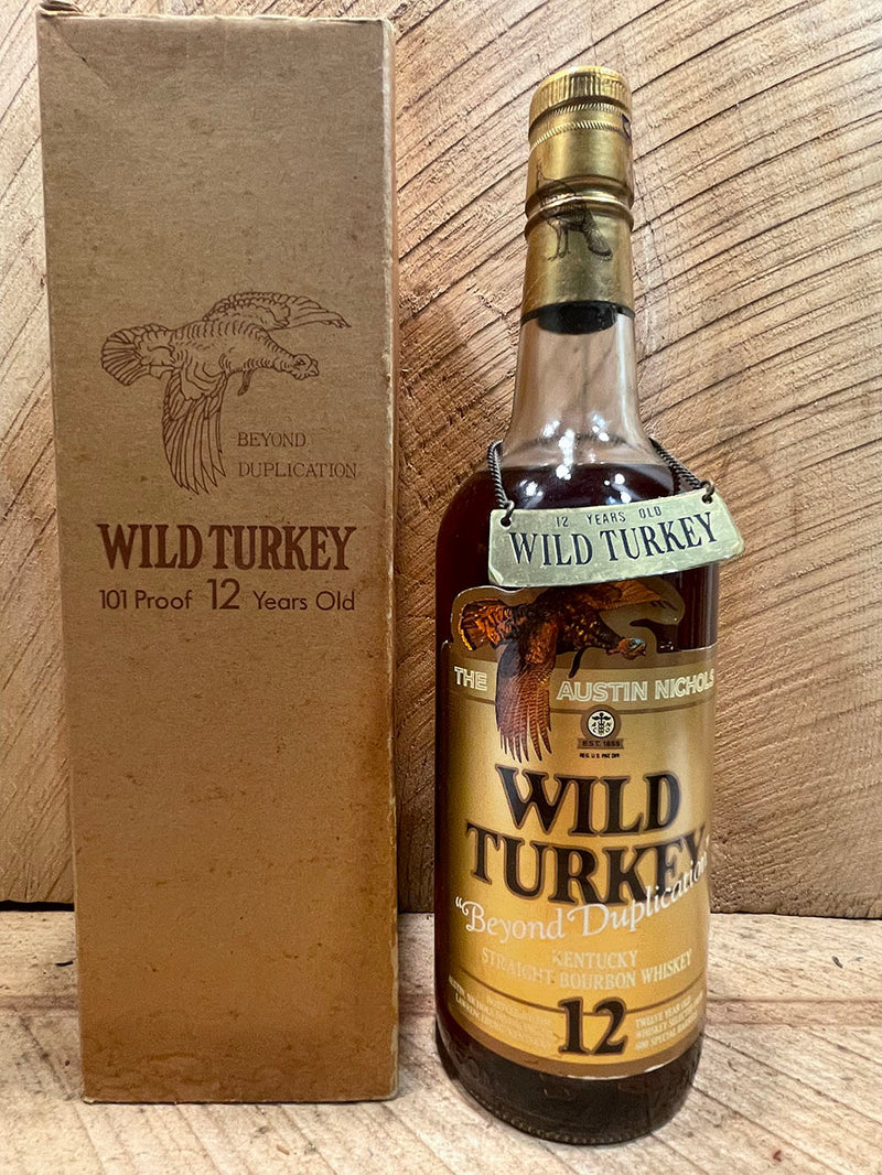 Wild Turkey 12 year 101pf circa 1990