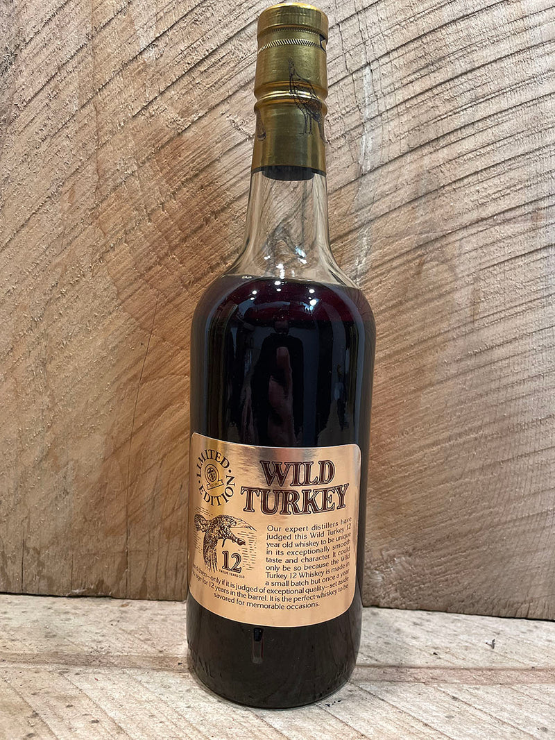 Wild Turkey 12 year 101pf "CGF" circa 1988 with tube