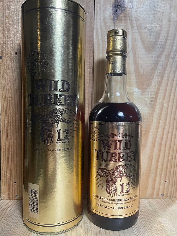 Wild Turkey 12 year 101pf "CGF" circa 1990 with tube