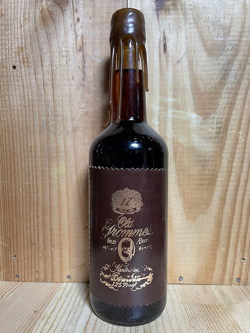 Old Grommes 12 year 125 proof