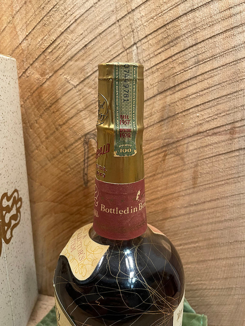 Very Very old Fitzgerald 12 year 100 proof 1957-1970