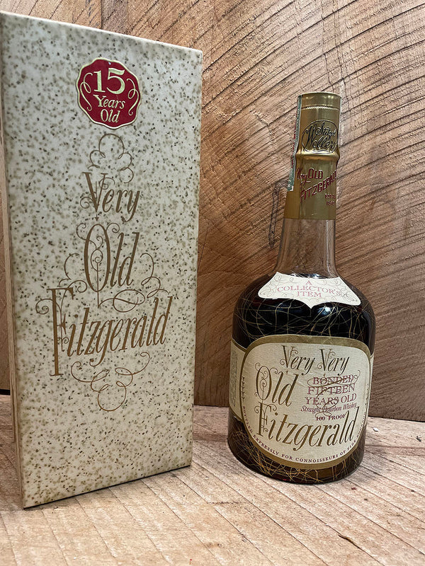 Very Very old Fitzgerald 15 year 100 proof 1956 -1971