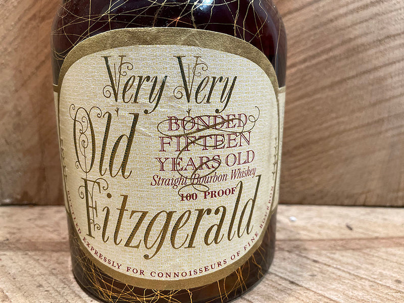Very Very old Fitzgerald 15 year 100 proof 1956 -1971