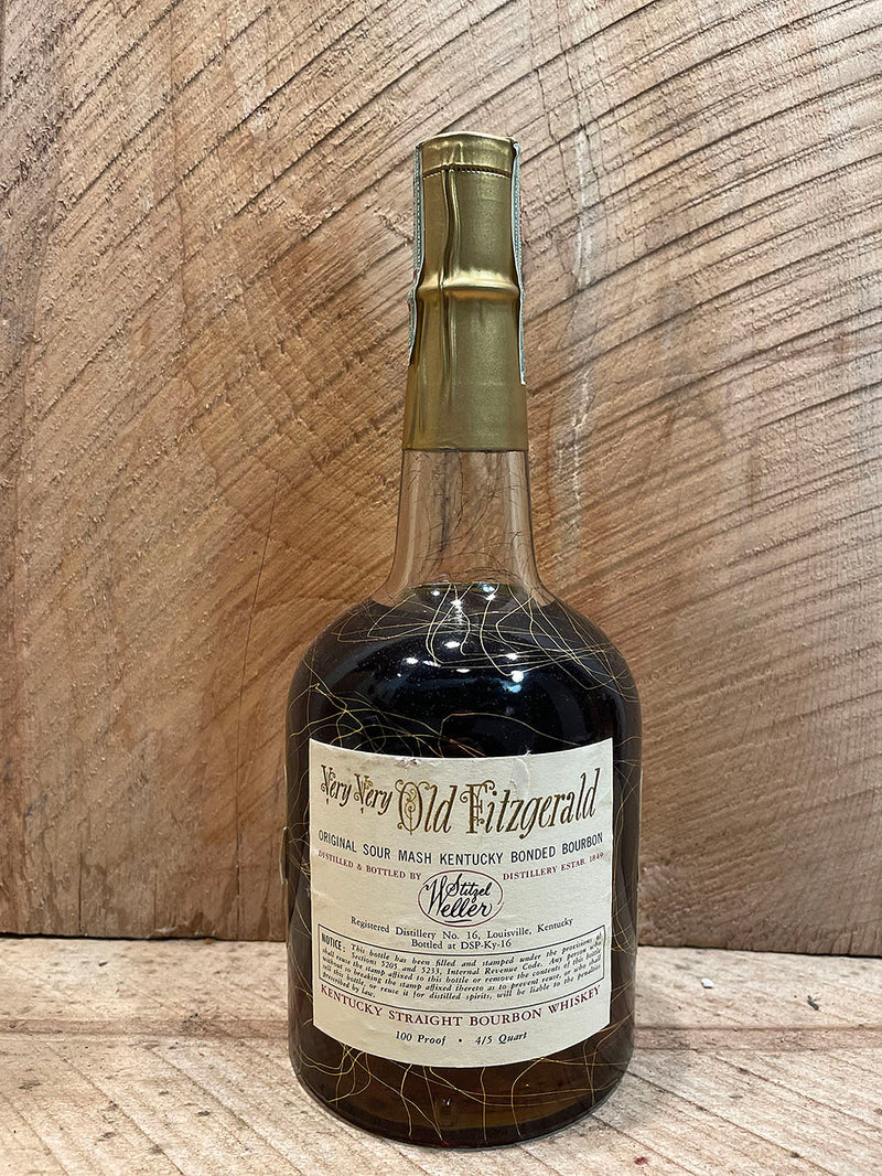 Very Very old Fitzgerald 15 year 100 proof 1956 -1971