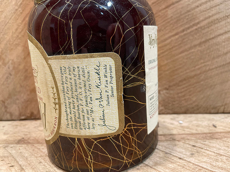 Very Very old Fitzgerald 15 year 100 proof 1956 -1971