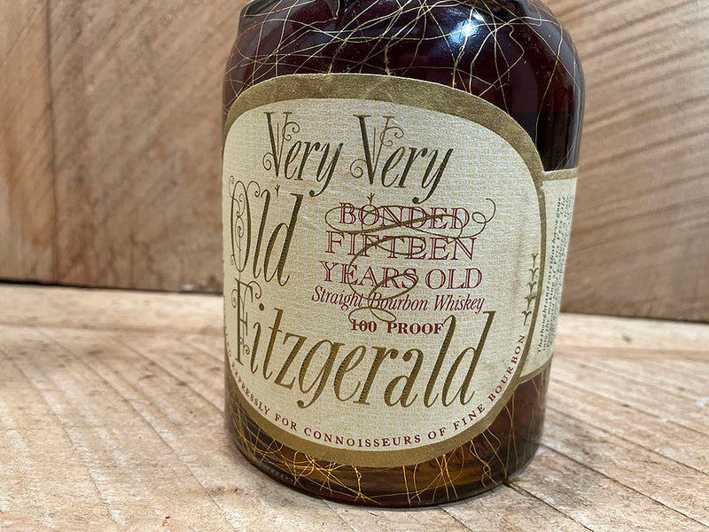 Very Very old Fitzgerald 15 year 100 proof 1956 -1971