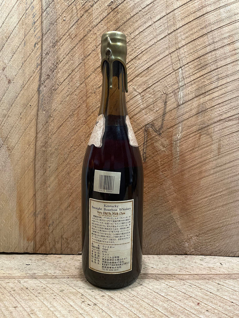 Very Olde St. Nick 17 year 94 proof Van Winkle Era circa 1990-1991